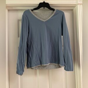 LL Bean reversible long sleeve shirt